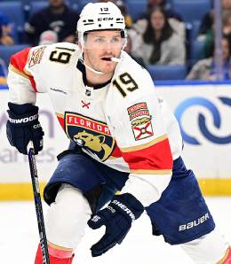 Matthew Tkachuk is rounding into form for the Florida Panthers.