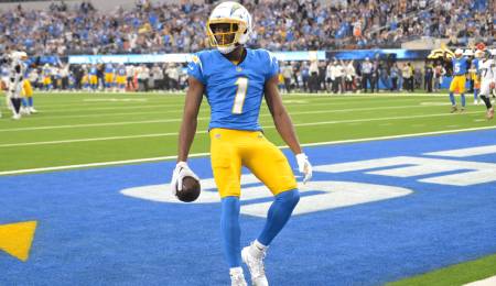 Quentin Johnston had an impressive opener for the Los Angeles Chargers.
