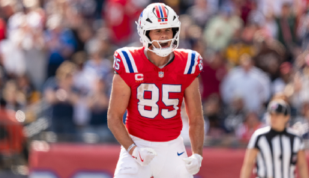 Hunter Henry scored the only TD for the New England Patriots in the WC game.
