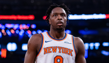 OG Anunoby had enjoyed a strong postseason for the New York Knicks.
