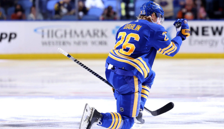 Rasmus Dahlin had a coming out party in the playoffs for the Buffalo Sabres.