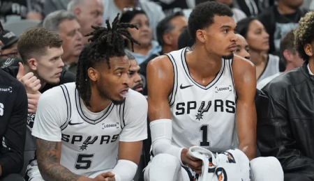 Stephon Castle came up big in Game Three for the San Antonio Spurs.