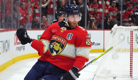 Sam Bennett had a career season for the Florida Panthers.